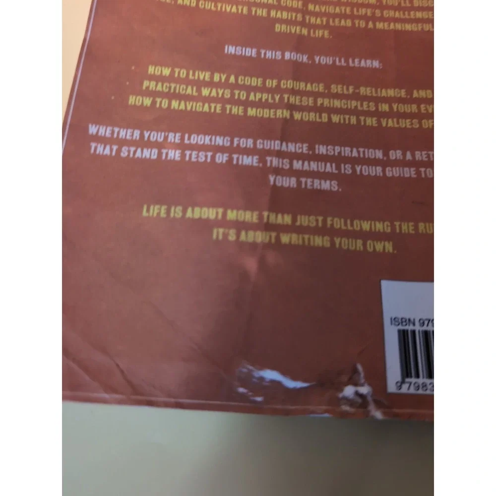 Code of The West Manual: A Frontier Guide To Modern Living by Chris Hunt Paperba